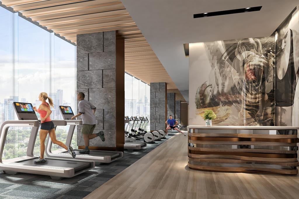 Hotel Nikko Bangkok Buitenkant foto The gym at the Ritz-Carlton, Chengdu