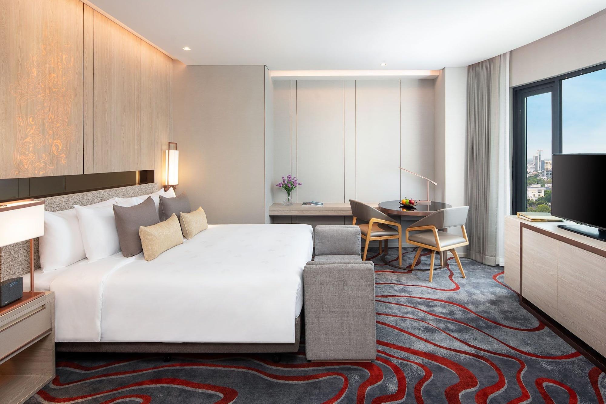 Hotel Nikko Bangkok Buitenkant foto Deluxe Suite