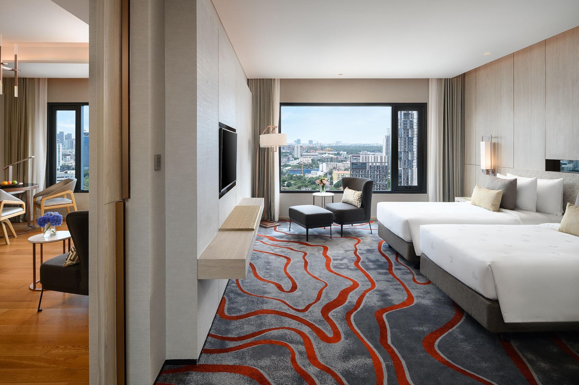 Hotel Nikko Bangkok Buitenkant foto Deluxe Room